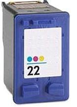Remanufactured HP 22 (C9352AE) High Capacity Colour Ink Cartridge